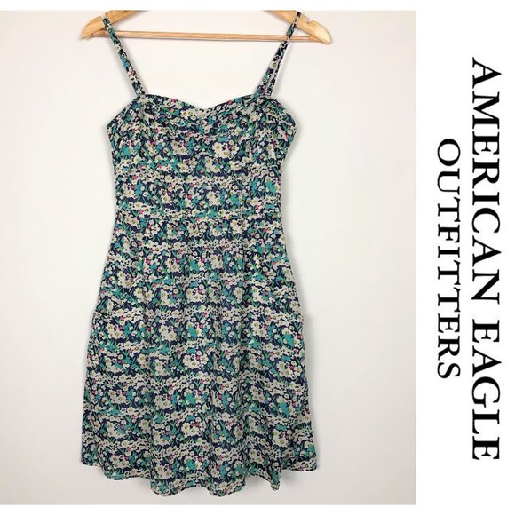 American Eagle Outfitters Dresses & Skirts - American Eagle Outfitters Floral Cotton Cami Dress